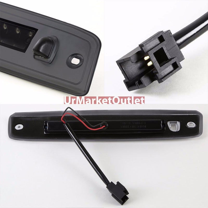 Black Housing Smoke Len Rear Third Brake Light For 03-16 Expedition/Navigator