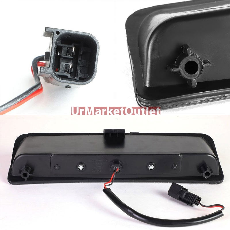 Black Housing Smoke Len Rear Third Brake LED Light For Ford 11-15 Explorer U502