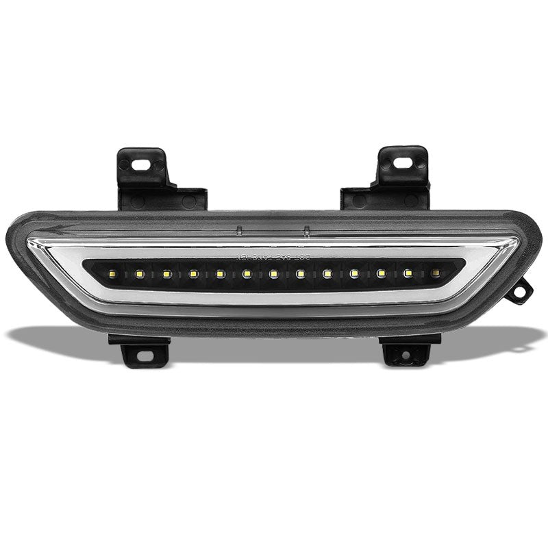 Clear Lens/Black Housing Full LED Rear Third Brake Light for 15-18 Ford Mustang
