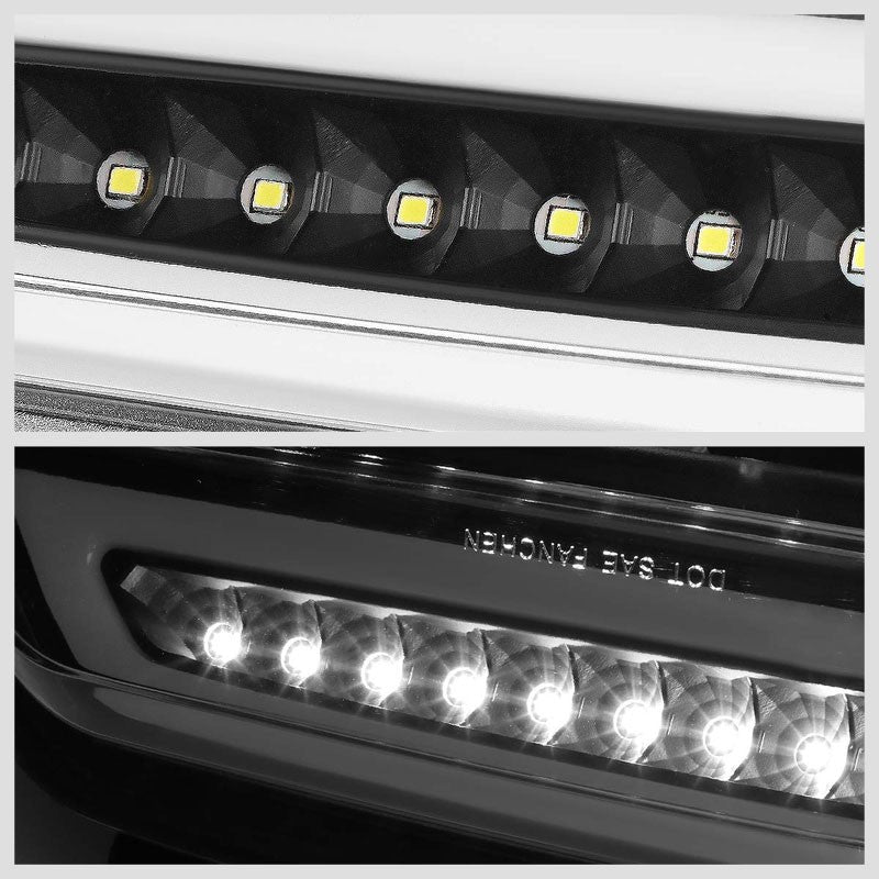 Clear Lens/Black Housing Full LED Rear Third Brake Light for 15-18 Ford Mustang