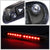 [Sequential Triangle LED] Carbon/Clear Len Third Brake Light For 07-14 Silverado