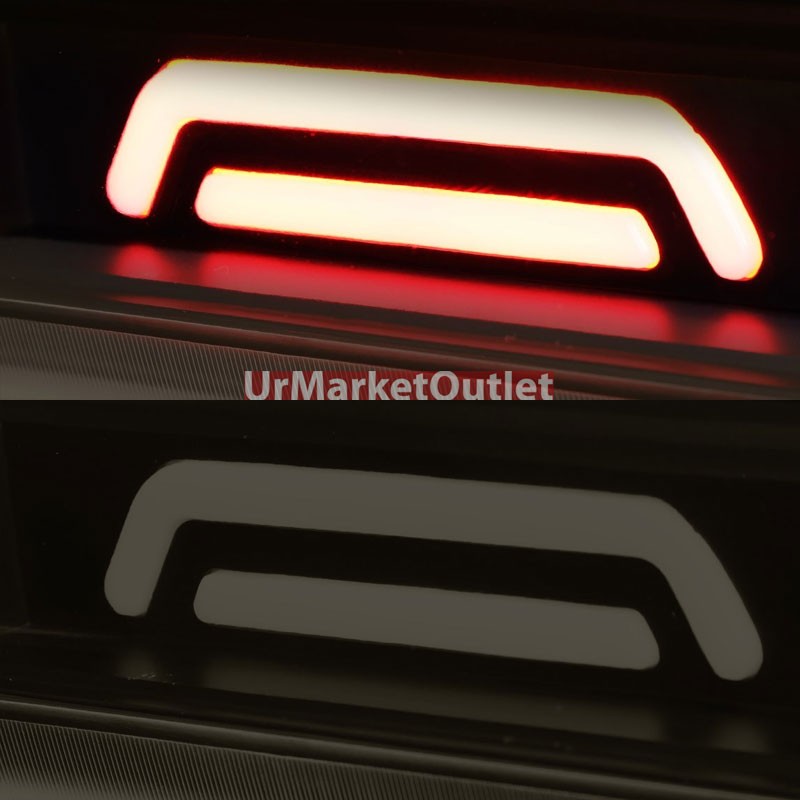 Smoked Lens/Black LED Rear 3RD Third Brake Light Lamp For 14-18 Silverado 1500
