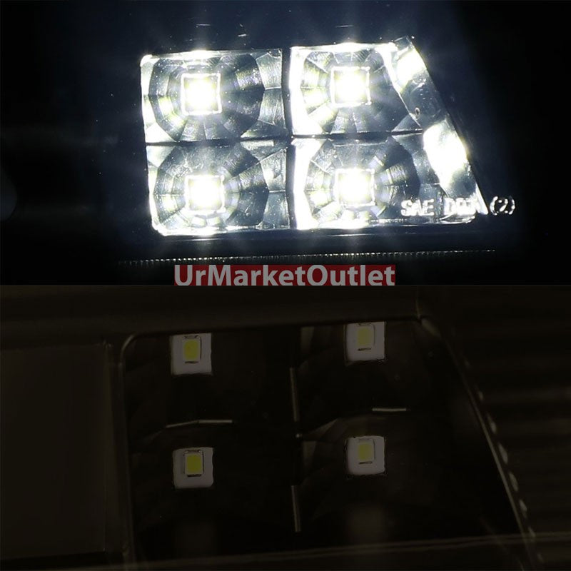 Smoked Lens/Black LED Rear 3RD Third Brake Light Lamp For 14-18 Silverado 1500