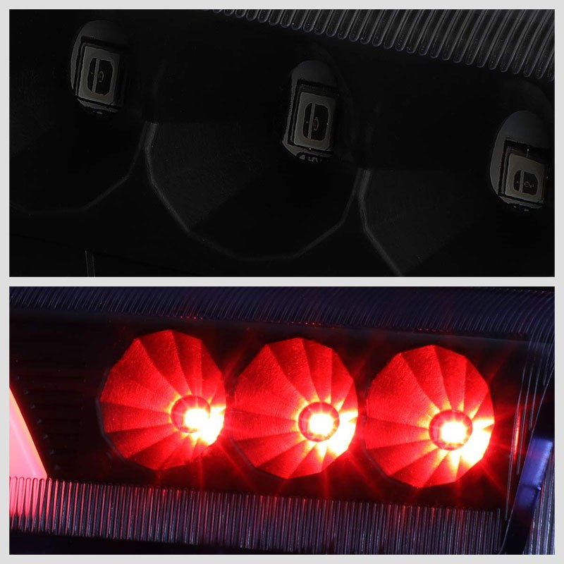 3D LED Rear Third Brake Light Black Housing Smoke Lens For 00-06 GMC Yukon