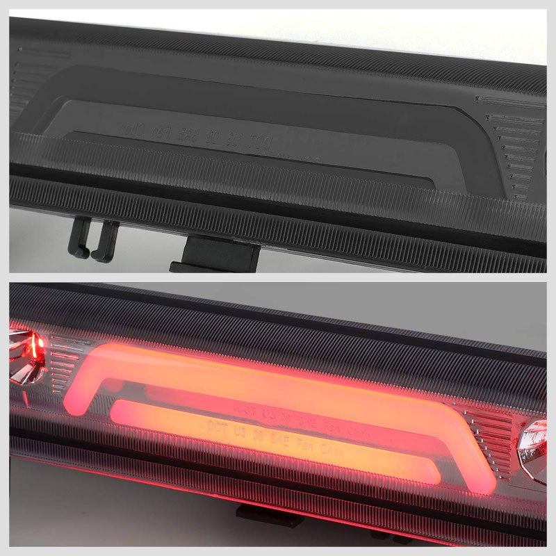 3D LED Rear Third Brake Light Chrome Housing Smoke Lens For 00-06 GMC Yukon XL
