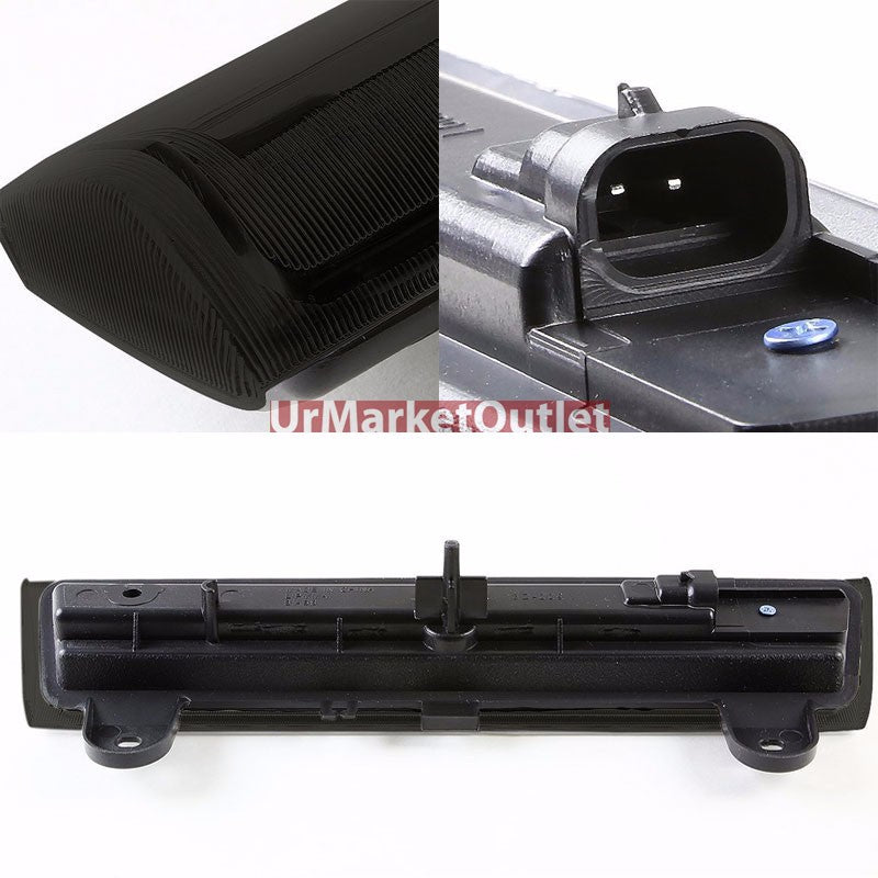 Black Housing Smoke Len Third Brake Light For 00-06 Yukon/Tahoe/XL 1500/2500