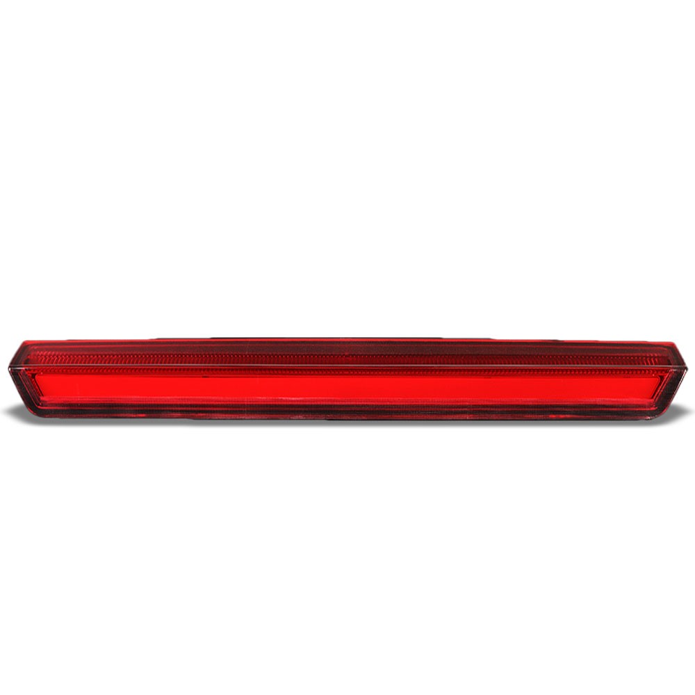 Chrome Housing/Red Lens LED Rear Tail Third Brake Light For 15-20 Chevy Suburban
