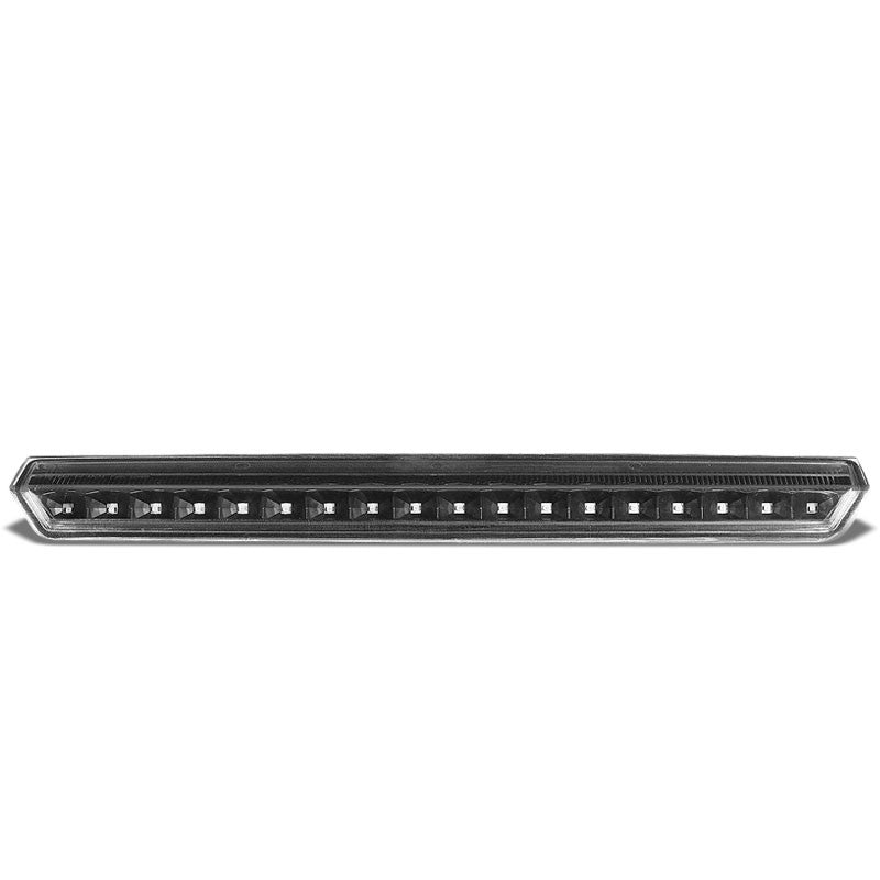 Black Housing Clear Lens LED Rear 3RD Third Brake Light Lamp For 15-17 Tahoe