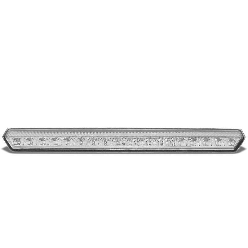 Chrome Housing Clear Lens LED Rear 3RD Third Brake Light Lamp For 15-17 Tahoe