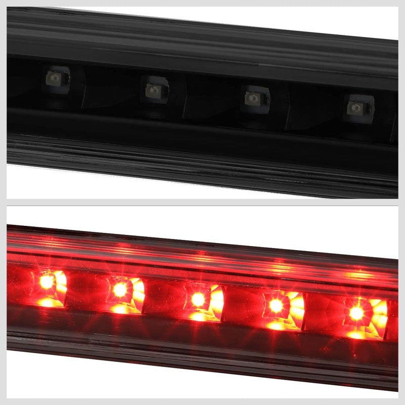 Black Housing Smoked Lens LED Rear 3RD Third Brake Light For 05-06 Equinox