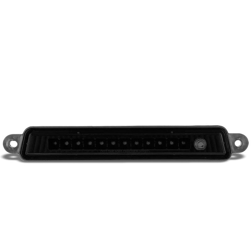 Black Housing Smoke Lens LED Rear 3RD Third Brake Light Lamp For 05-15 Armada