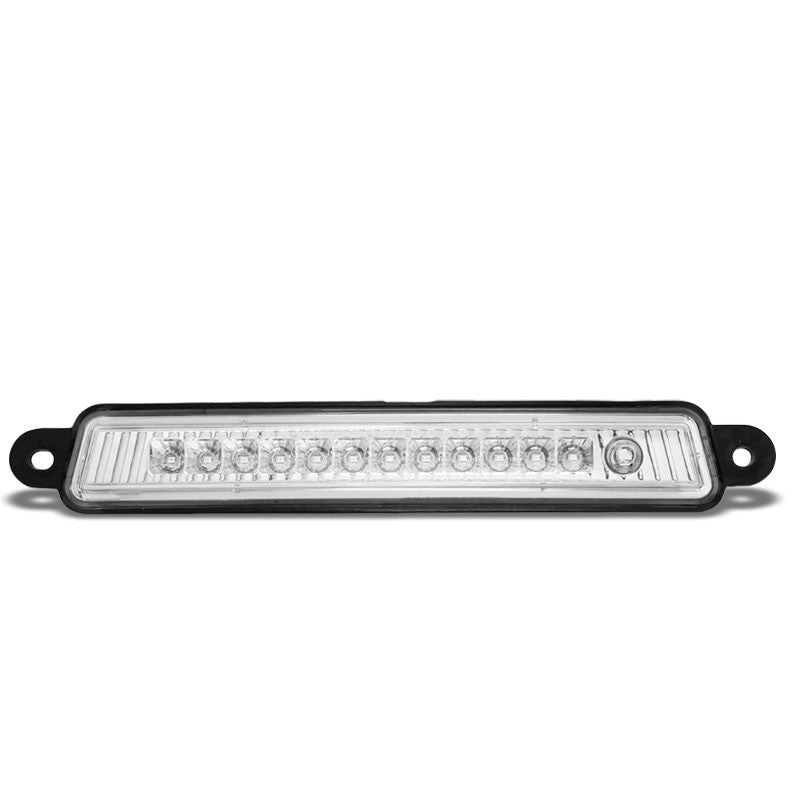 Chrome Housing Clear Lens LED Rear 3RD Third Brake Light Lamp For 05-15 Armada