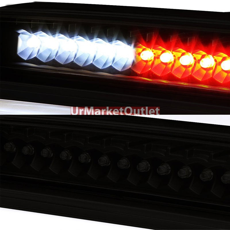 Black Housing Smoke Len Third Brake LED Light For 04-14 Titan A60/Frontier D40
