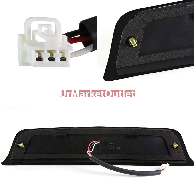 Black Housing Smoke Len Third Brake LED Light For 04-14 Titan A60/Frontier D40