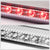 Chrome Housing/Clear Lens LED Rear Tail Third Brake Light For 14-20 Nissan Rogue