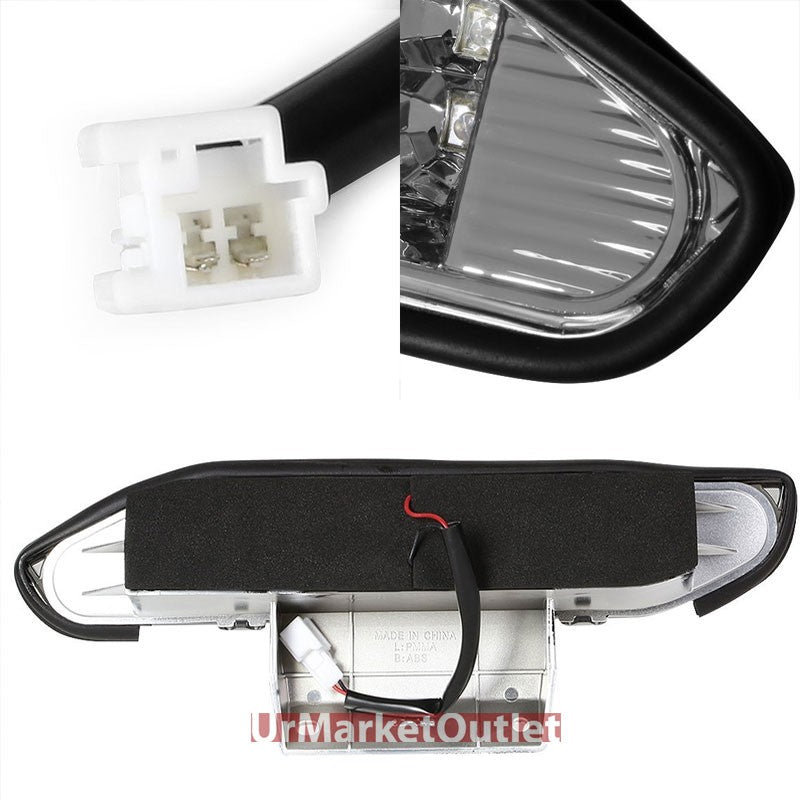 Chrome Housing Clear Len Third Brake Red LED Light For Nissan 00-04 Xterra WD22