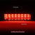 Chrome Housing Smoke Len Third Brake Red LED Light For Nissan 00-04 Xterra WD22