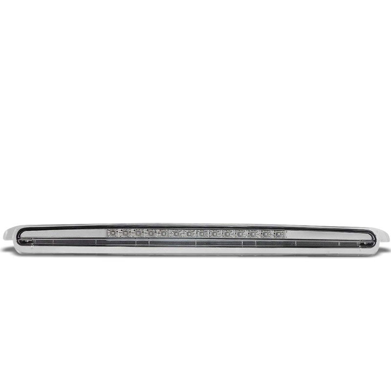 Chrome Housing Clear Lens LED Rear 3RD Third Brake Light Lamp For 05-10 Scion tC