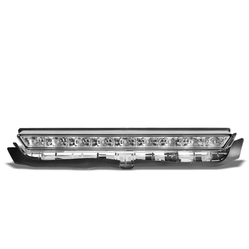 Chrome Housing Clear Lens LED Rear 3RD Third Brake Light Lamp For 11-16 Scion tC