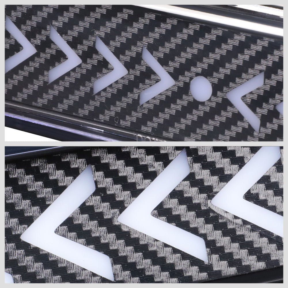 [Sequential Arrow LED] Carbon Look/Clear Len Third Brake Light For 95-22 Tacoma