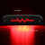 [Sequential Heartbeat LED] Carbon/Clear Len Third Brake Light For 95-22 Tacoma