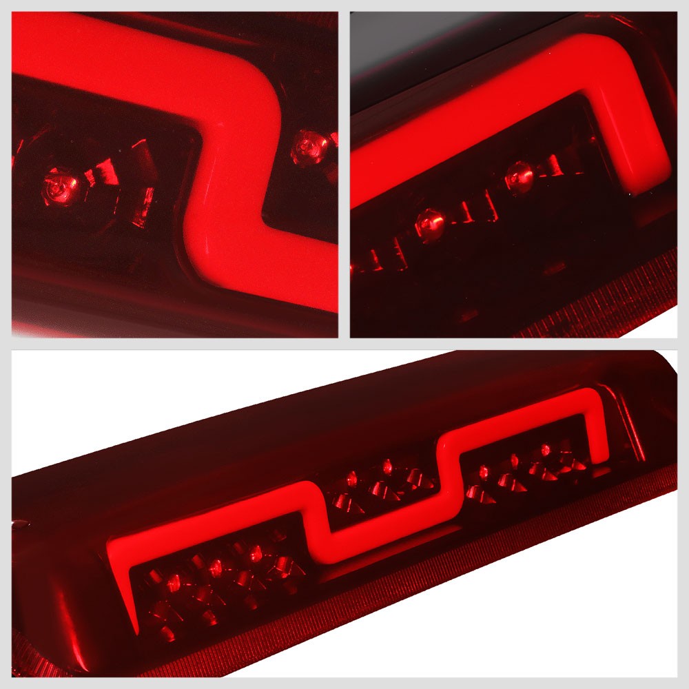 [Brake & Cargo LED] Red Len/Red Third Brake Light For 07-10 Explorer Sport Trac