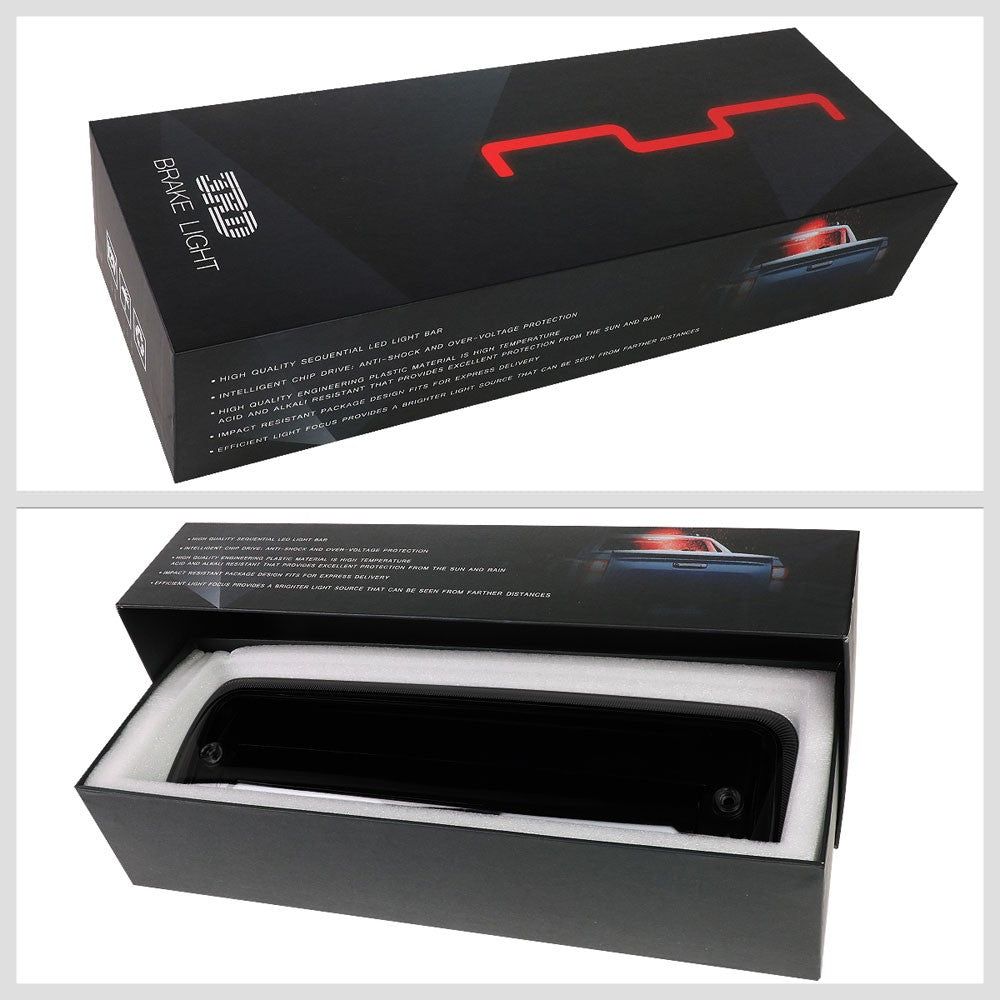 [Brake & Cargo LED] Smoked Len Third Brake Light For 07-10 Explorer Sport Trac