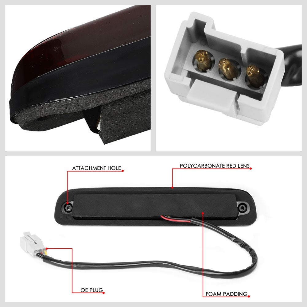 [Brake & Cargo LED] Red Len Third Brake Light For 94-10 Mazda B-Series Pickup