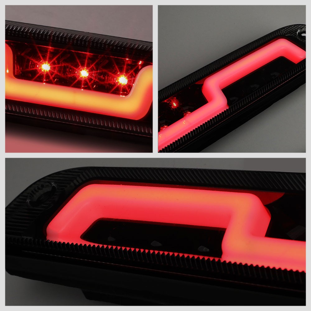 [Brake & Cargo LED] Smoked Len Third Brake Light For 94-10 Mazda B-Series Pickup