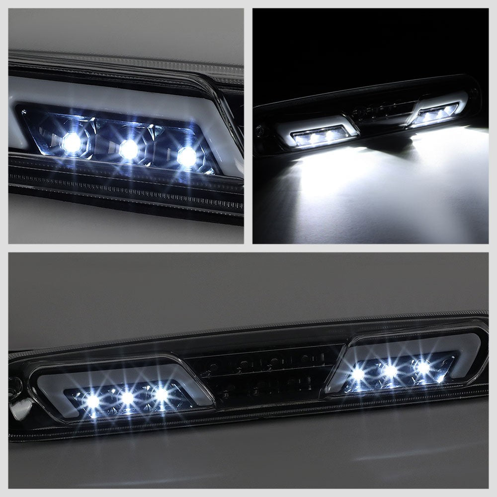 [Brake & Cargo LED] Clear Len Third Brake Light For 07 Silverado HD Classic
