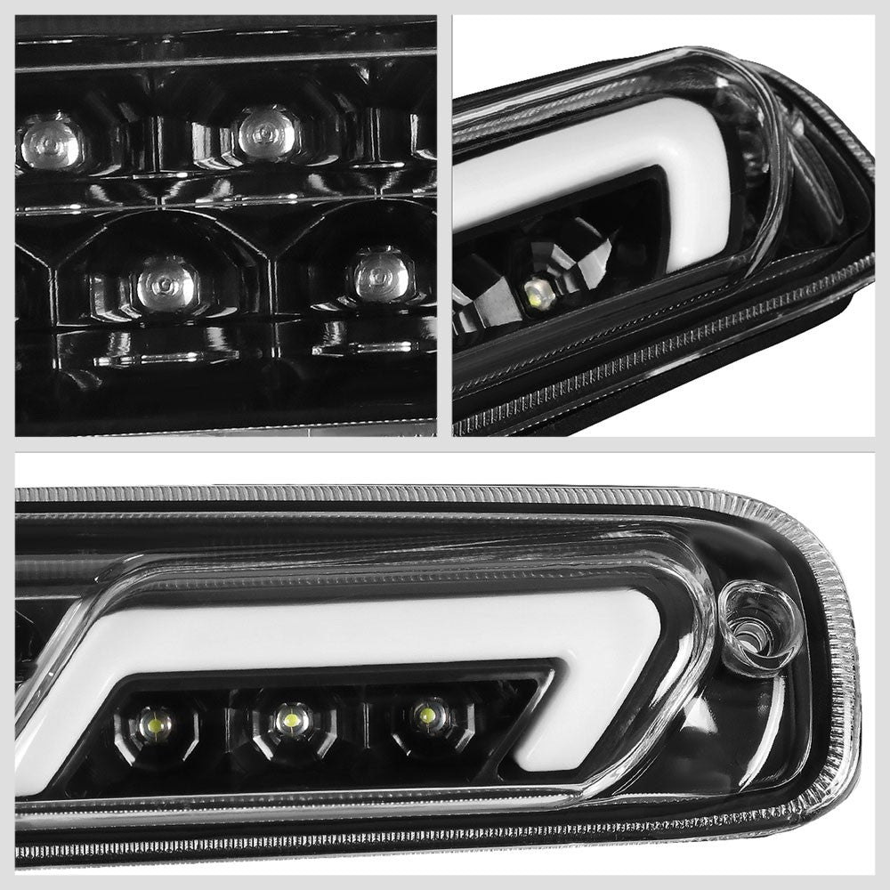 [Brake & Cargo LED] Clear Len Third Brake Light For 07 Silverado HD Classic