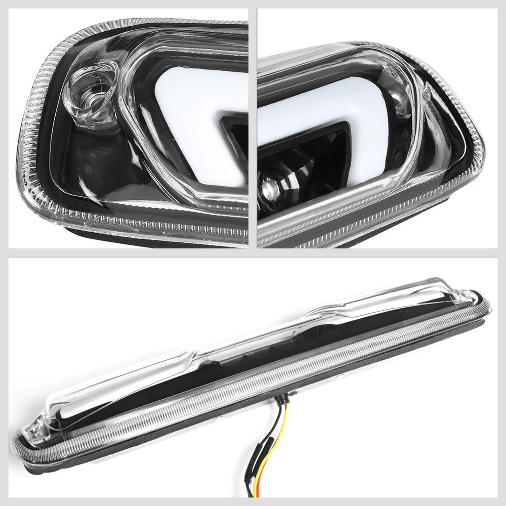 [Brake & Cargo LED] Clear Len Third Brake Light For 07 Silverado HD Classic