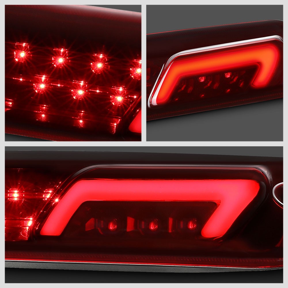 [Brake & Cargo LED] Red Len Third Brake Light For 07 Silverado Sierra HD Classic
