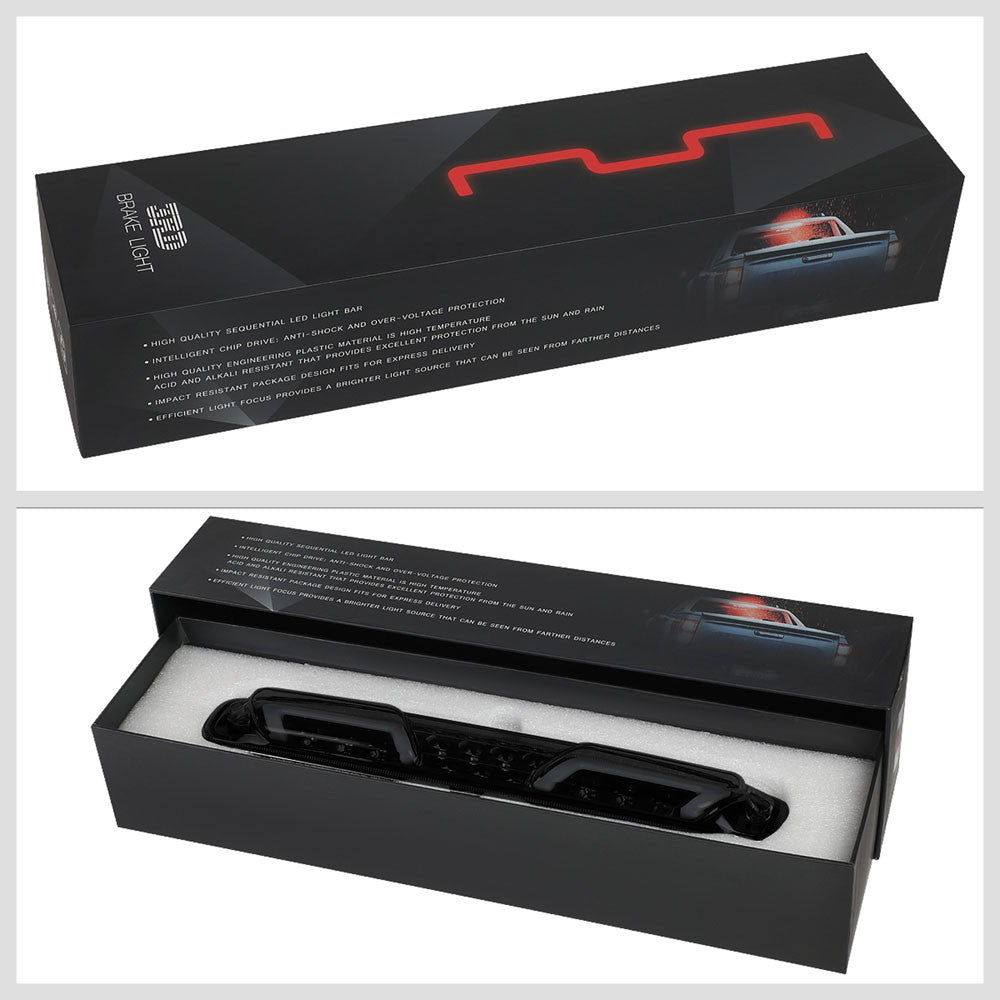 [Brake & Cargo LED] Smoked Len Third Brake Light For 07 Silverado HD Classic