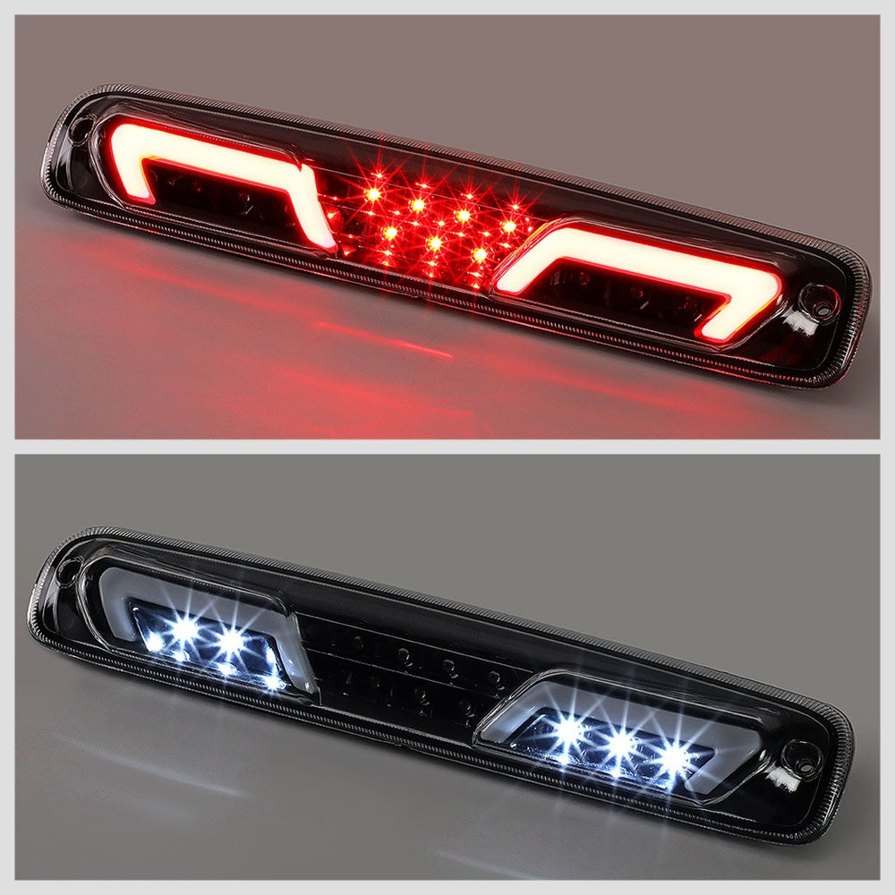 [Brake & Cargo LED] Clear Len Third Brake Light For 07-14 Silverado Sierra HD