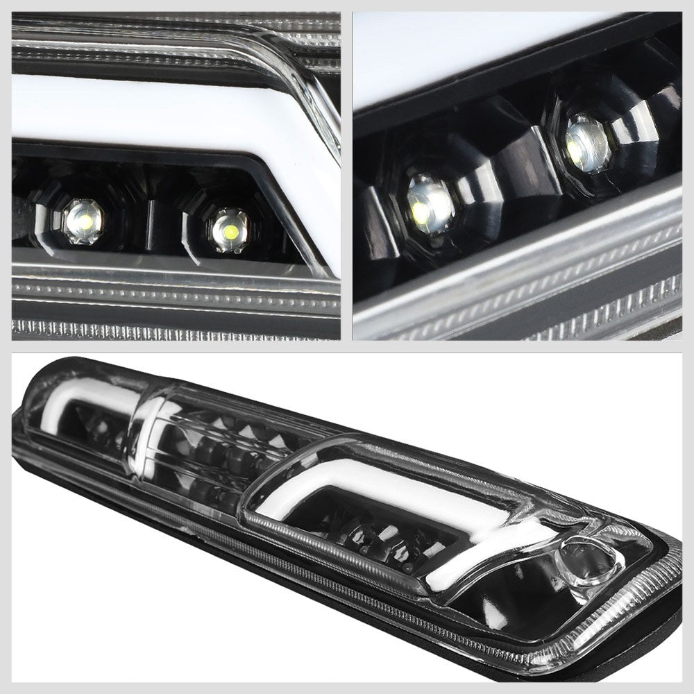 [Brake & Cargo LED] Clear Len Third Brake Light For 07-14 Silverado Sierra HD