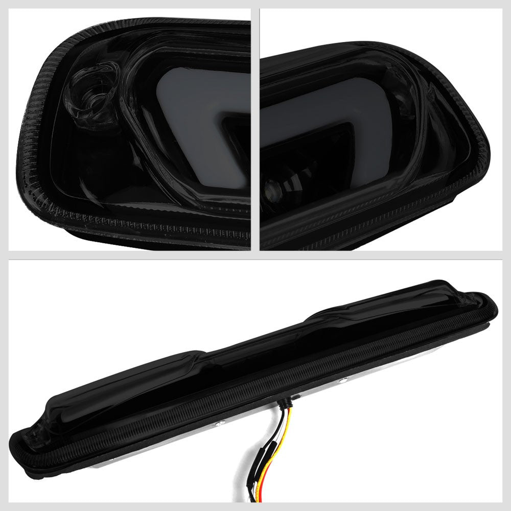 [Brake & Cargo LED] Smoked Len Third Brake Light For 07-14 Silverado Sierra HD