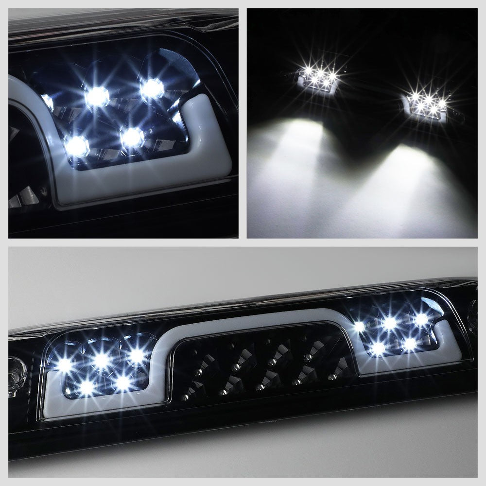 [Brake & Cargo LED] Clear Len Third Brake Light For 14-22 Silverado Sierra HD