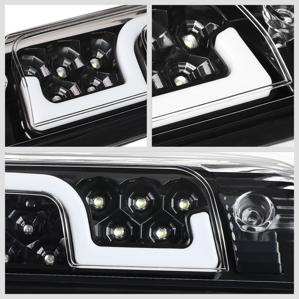 [Brake & Cargo LED] Clear Len Third Brake Light For 14-22 Silverado Sierra HD