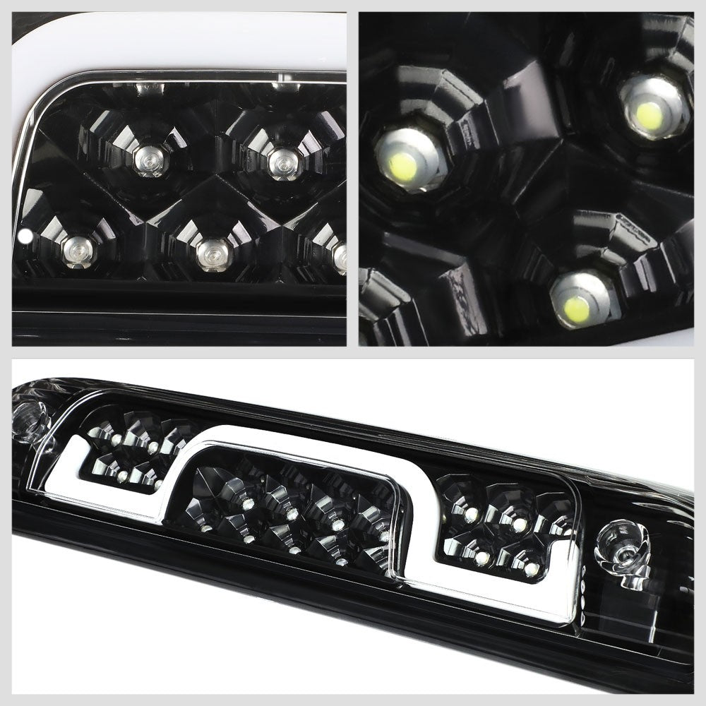 [Brake & Cargo LED] Clear Len Third Brake Light For 14-22 Silverado Sierra HD