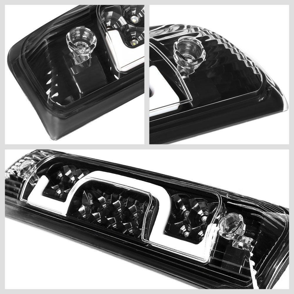 [Brake & Cargo LED] Clear Len Third Brake Light For 14-22 Silverado Sierra HD