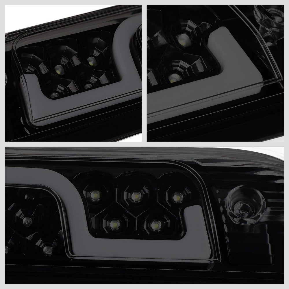 [Brake & Cargo LED] Smoked Len Third Brake Light For 14-22 Silverado Sierra HD