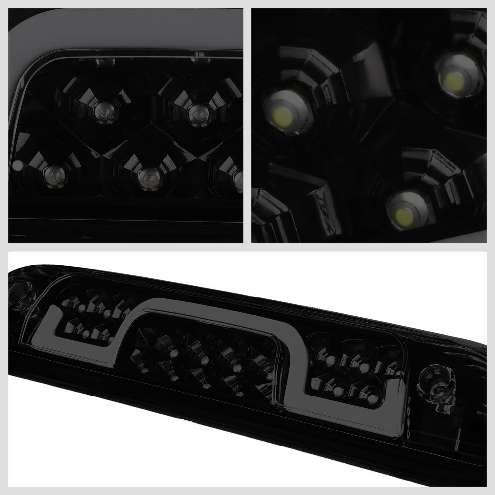 [Brake & Cargo LED] Smoked Len Third Brake Light For 14-22 Silverado Sierra HD