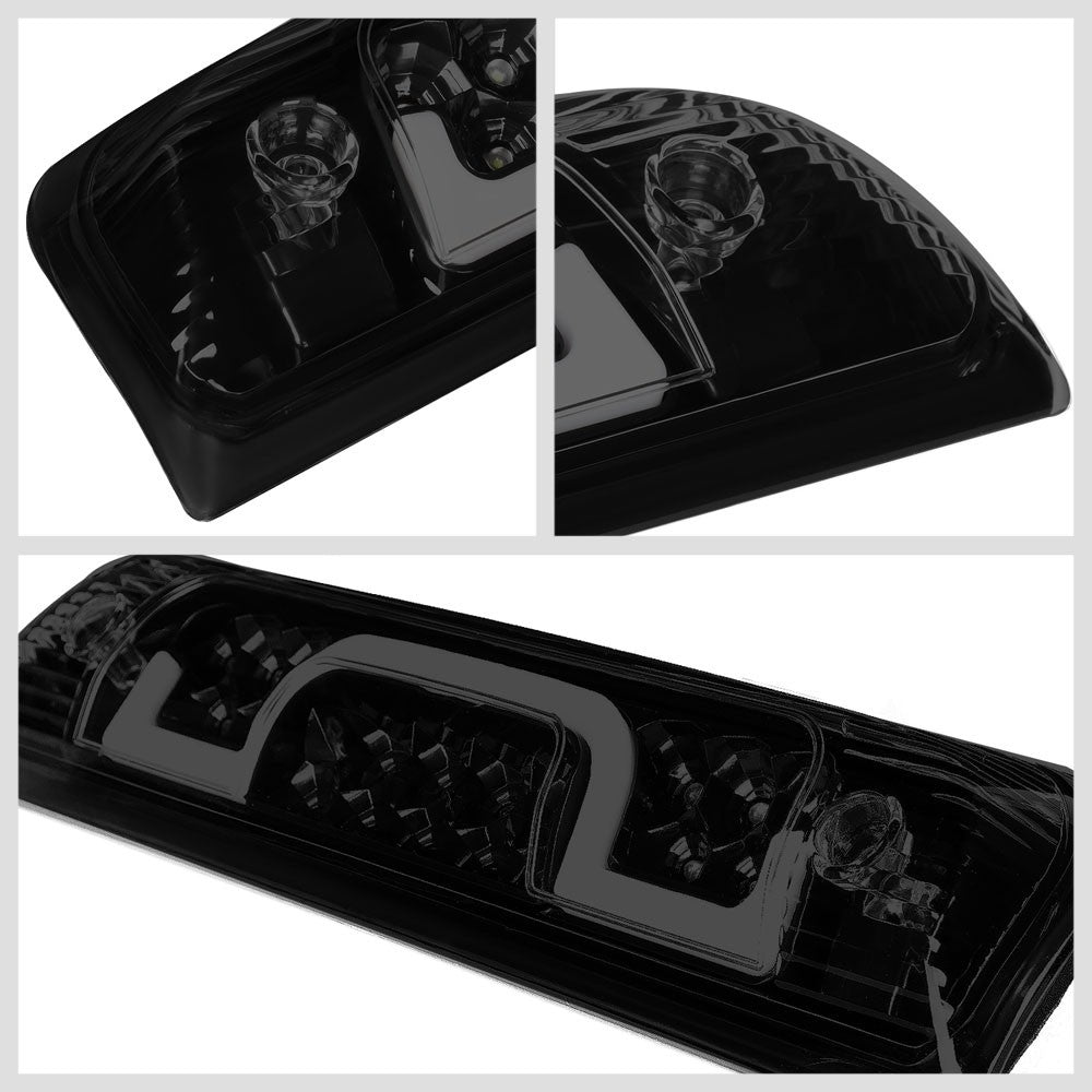 [Brake & Cargo LED] Smoked Len Third Brake Light For 14-22 Silverado Sierra HD