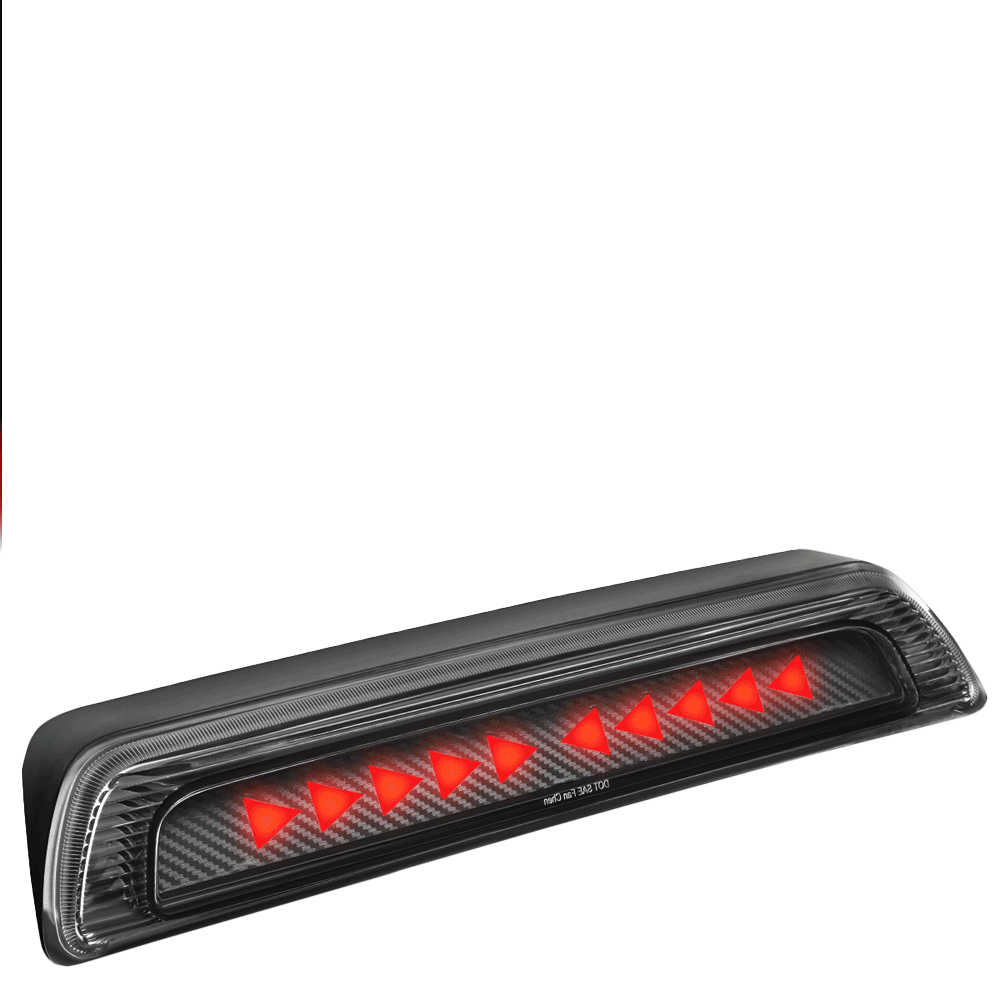 [Sequential Triangle LED] Carbon/Clear Len Third Brake Light For 07-20 Tundra