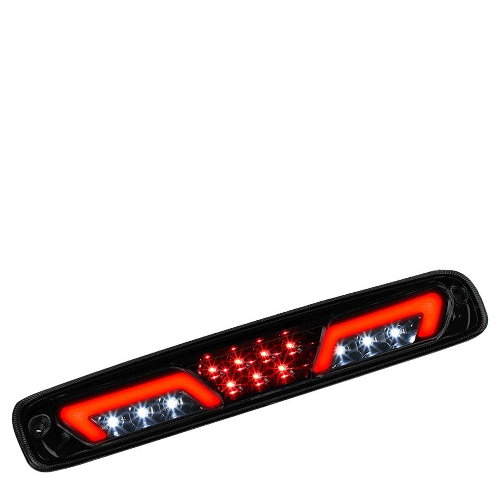 [Brake & Cargo LED] Smoked Len Third Brake Light For 07-14 Silverado Sierra HD