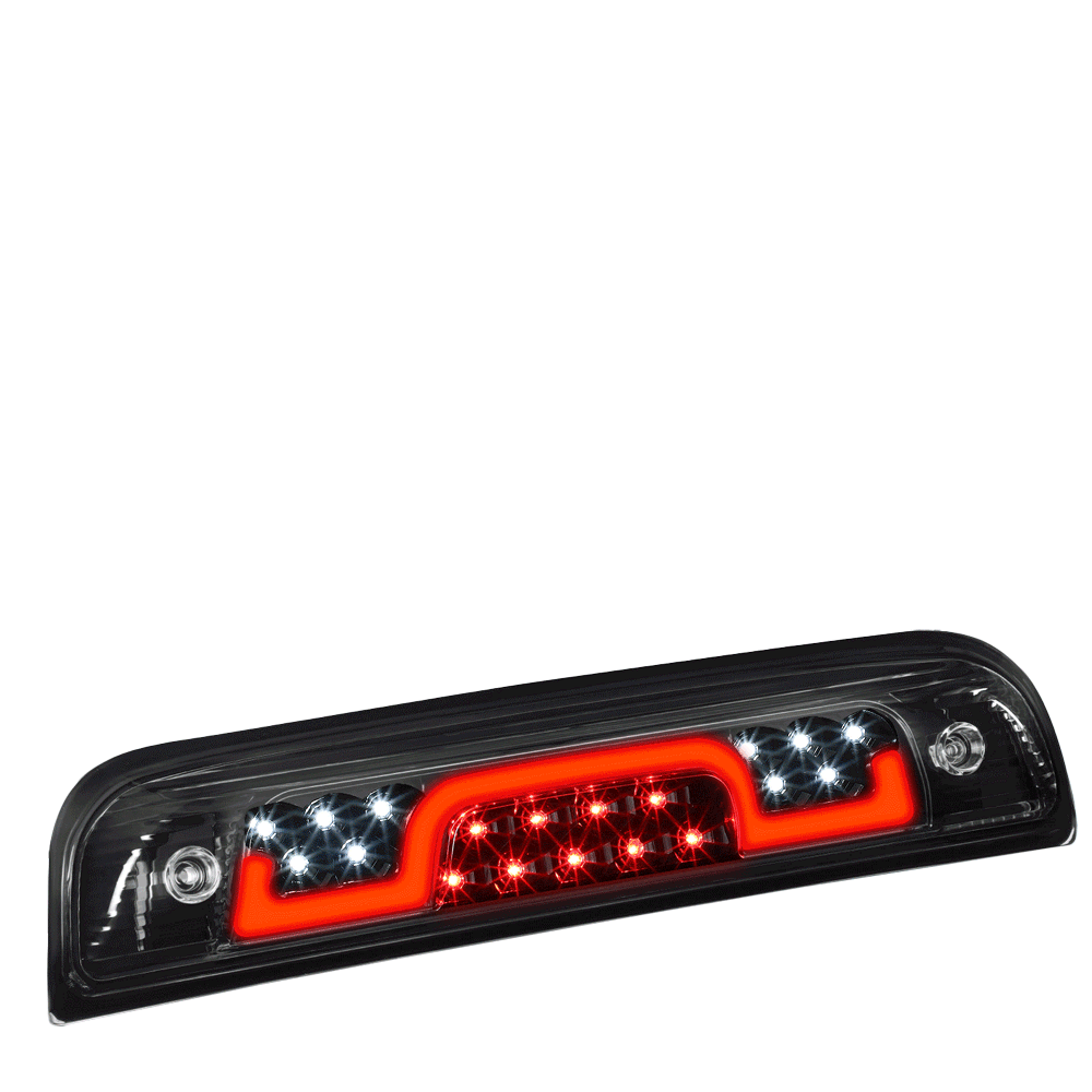 [Brake & Cargo LED] Clear Len Third Brake Light For 14-22 Silverado Sierra HD