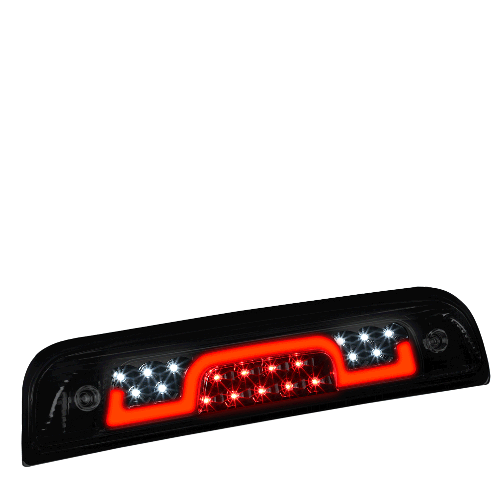 [Brake & Cargo LED] Smoked Len Third Brake Light For 14-22 Silverado Sierra HD