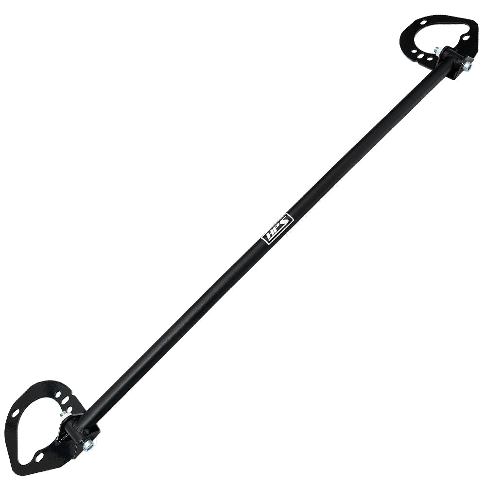 HPS Black Front Upper Strut Bar Tower Brace 42-103WB