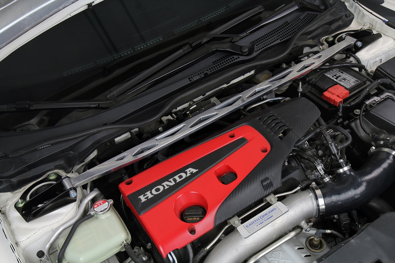 42-113P HPS Polish Strut Bar Tower Brace For 23+ Integra DE4 DE5 / 16+ Civic FC FK FE FL